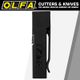 OLFA Blades Excel Black 30/pk Carded Ultra Sharp 18mm With Belt Clip